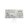 VW Original Kennschild Für Reifendruck - 1E0010076N