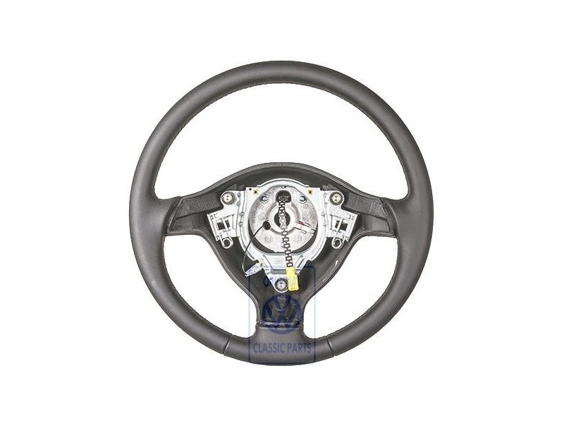 VW Original Lenkrad (Leder) Schwarz - 1E0419091E E74