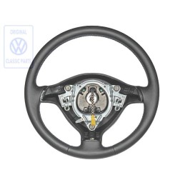 VW Original Lenkrad (Leder) Schwarz - 1E0419091F E74