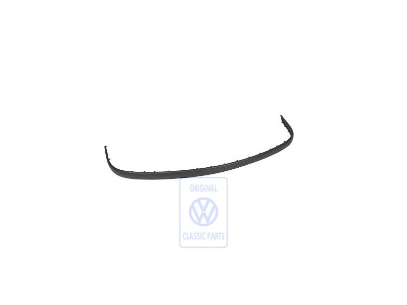VW Original Zierleiste Für Stossfänger Schwarz - 1E0807719C 3FZ