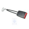 VW Original Gurtschloss Satinschwarz/Feuerrot - 1E0857756 FCN