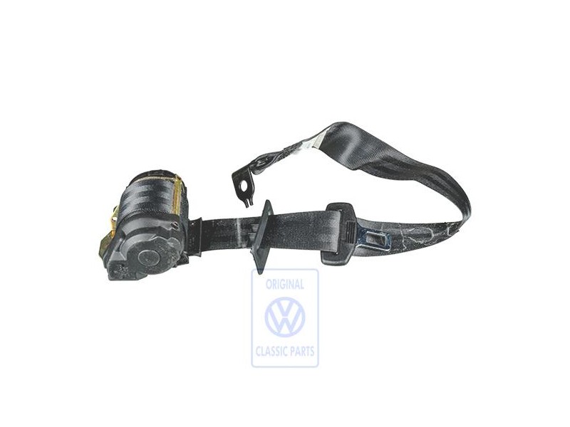 VW Original Dreipunkt-Sicherheitsgurt Satinschwarz - 1E0857805A B41