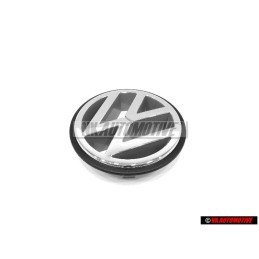 VW Original Vorne Kühlergrill Emblem Logo Zeichen Chrom - 1HM853600A TE1