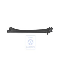 VW Original A-Säulen-Verkleidung Satinschwarz - 1E0867233 B41