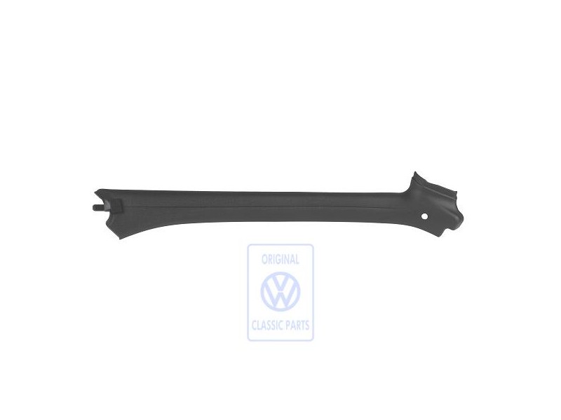 VW Original A-Säulen-Verkleidung Satinschwarz - 1E0867234 B41