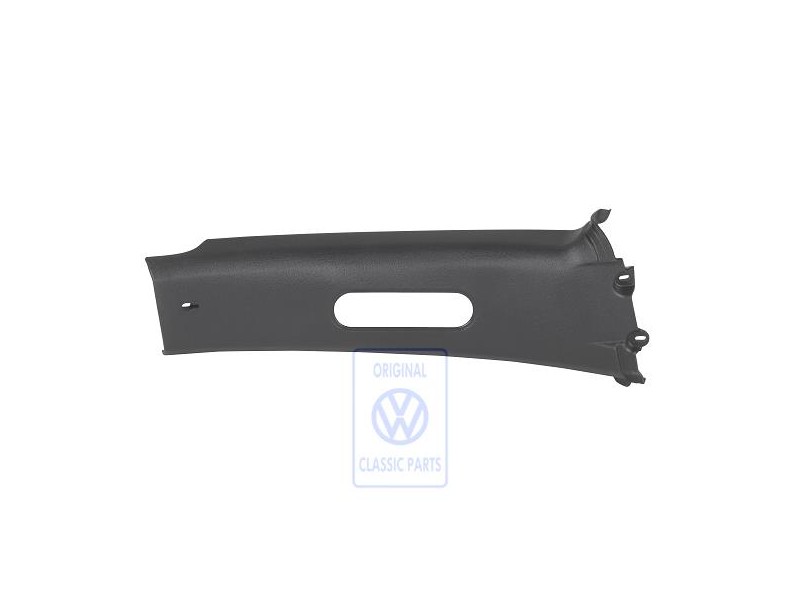 VW Original B-Säulen-Verkleidung Satinschwarz - 1E0867244 B41