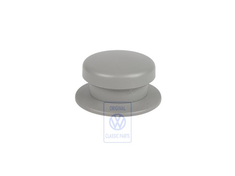 VW Original Druckknopf-Oberteil Flanellgrau - 1E0871874 U71