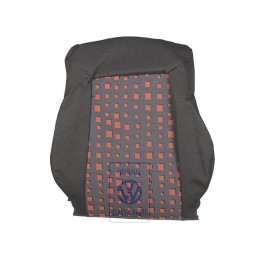 VW Original Lehnenbezug (Stoff) Schwarz/Tropicorange - 1E0881805ALGUT