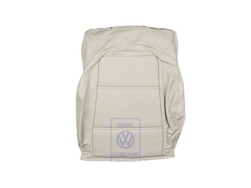 VW Original Lehnenbezug (Leder/Kunstleder) Kiesel - 1E0881805D CTJ