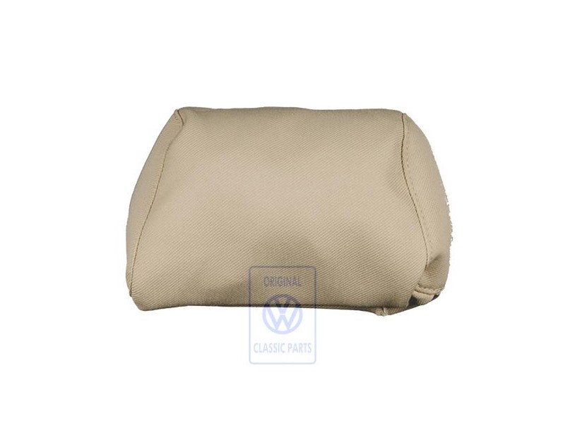 VW Original Kopfstützenbezug (Stoff) Hellbeige - 1E0881921G GUJ