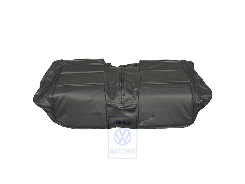 VW Original Sitzbezug (Leder/Kunstleder) Schwarz - 1E0885405C CLP