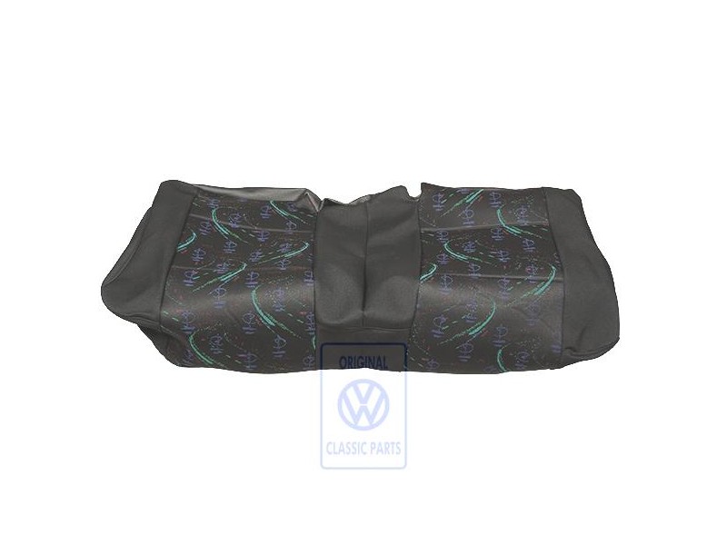 VW Original Sitzbezug (Stoff/Kunstleder) Schwarz - 1E0885405D DXM
