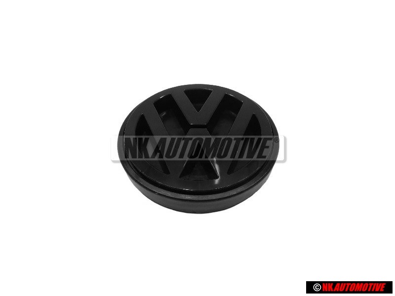 VW Original Hinten Emblem Logo Zeichen Schwarz - 191853601F XZ1