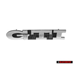 VW Original GTI Vorne Kühlergrill Emblem Schriftzug Chrom - 1H6853679B GX2