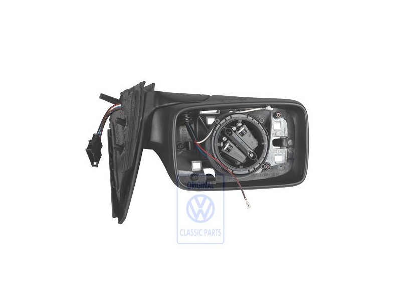 VW Original Aussenspiegelgehäuse Schwarz - 1E1857507C 3FZ
