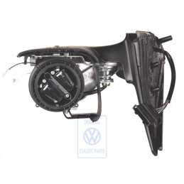 VW Original Aussenspiegelgehäuse Satinschwarz - 1E1857508E 01C