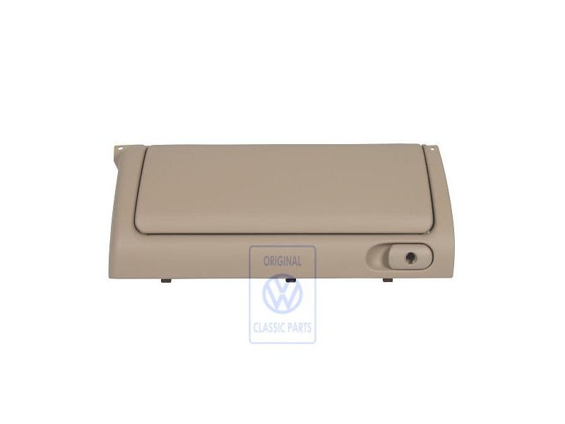 VW Original Ablagekasten (Abschliessbar) Hellbeige - 1E1857922A Q70
