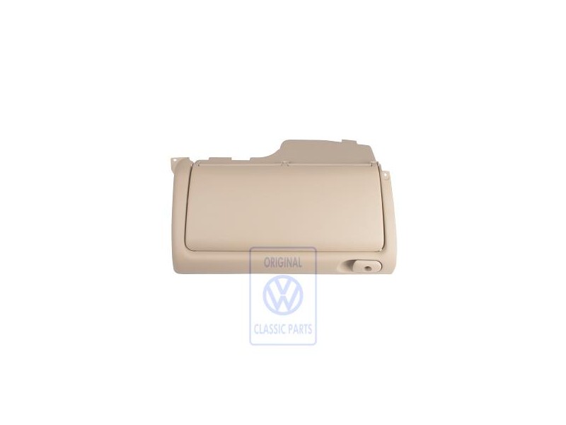 VW Original Ablagekasten (Abschliessbar) Hellbeige - 1E1857922 Q70