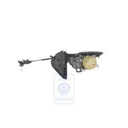 VW Original Aussenspiegelgehäuse Satinschwarz - 1E2857507B 01C
