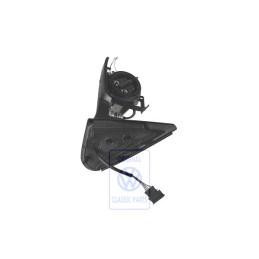 VW Original Aussenspiegelgehäuse Satinschwarz - 1E2857507E 01C