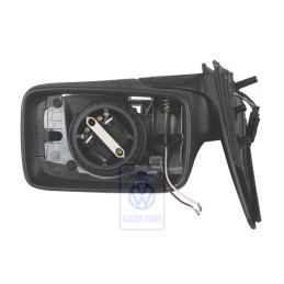 VW Original Aussenspiegelgehäuse Satinschwarz - 1E2857508A 01C