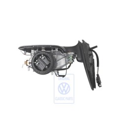 VW Original Aussenspiegelgehäuse Satinschwarz - 1E2857508C 01C