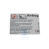 VW Original Kennschild 'Airbag' Bei Verwendung Von Kinder- Sitzen. 