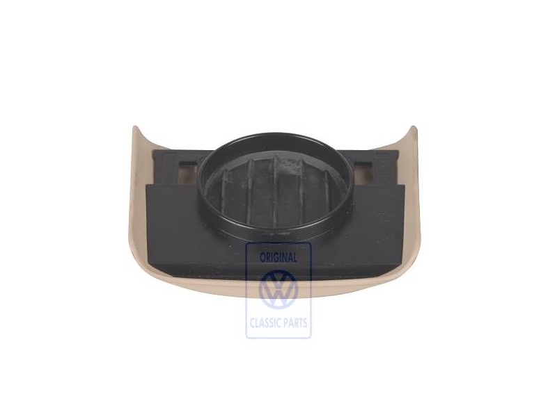VW Original Deckel Für Getränkehalter Hellbeige - 1HM862543A Q70
