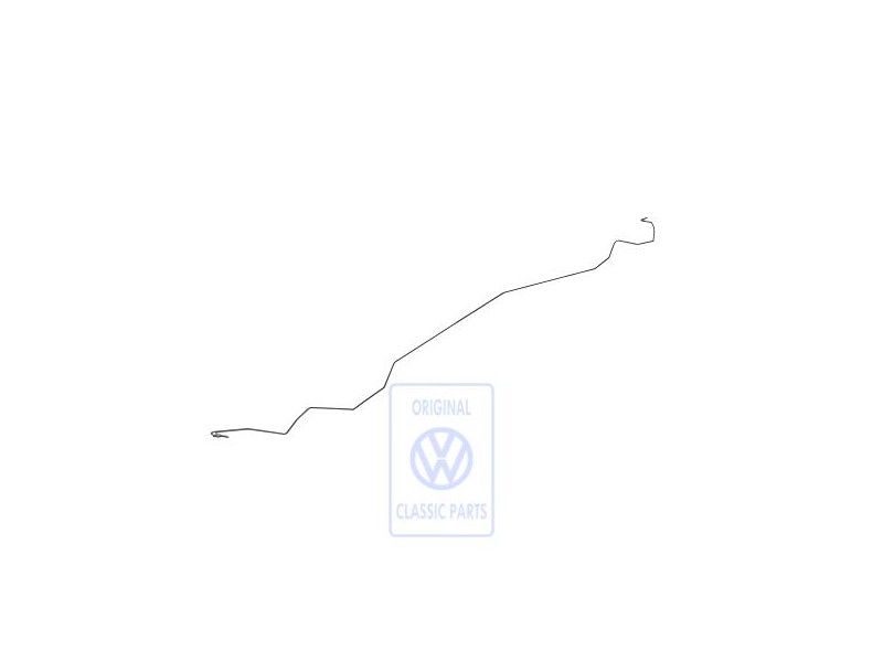 VW Original Bremsrohr Vom Verteiler Zum Verbindungsstück - 1J0611742C