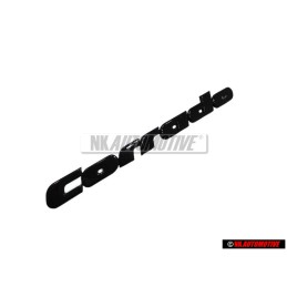 VW Original CORRADO Hinten Schriftzug Emblem Logo Schwarz - 535853687