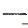 VW Original CORRADO Hinten Schriftzug Emblem Logo Schwarz - 535853687