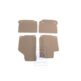 VW Original 1 Satz Fussmatten Hellbeige - 1J1863011AAHZF