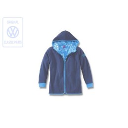 VW Original Fleece-Jacke (Kinder) Dunkelblau - 1K1084064C 7JZ