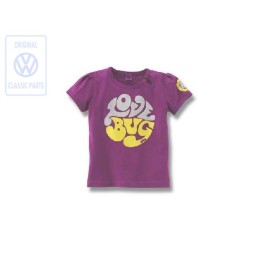 VW Original T-Shirt (Kinder) Lila - 1K1084220 HTF