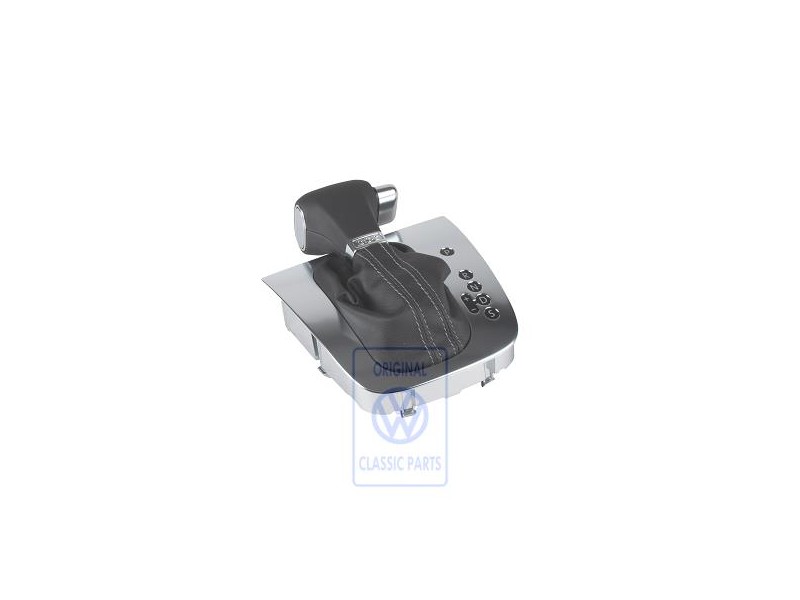 VW Original Schaltabdeckung Schwarz - 1K2713203AHARA