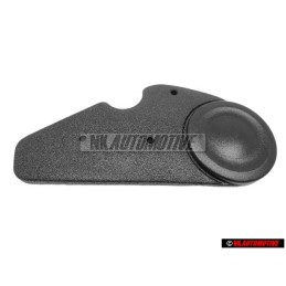 VW Original Verkleidung ohne Loch Satinschwarz- 191881478 LX6