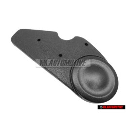 VW Original Verkleidung ohne Loch Satinschwarz- 191881478 LX6