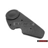 VW Original Verkleidung ohne Loch Satinschwarz- 191881478 LX6