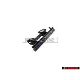 VW Original BLUEMOTION Vorne Kühlergrill Emblem Schriftzug Chrom - 1KM853948