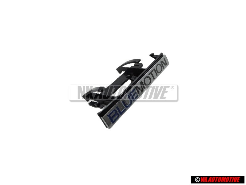 VW Original BLUEMOTION Vorne Kühlergrill Emblem Schriftzug Chrom - 1KM853948