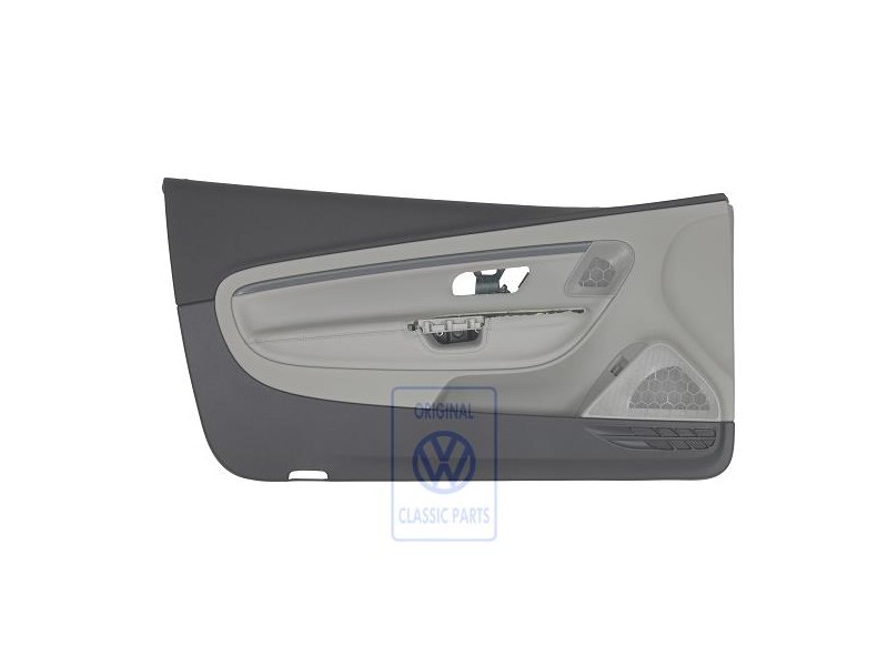 VW Original Türverkleidung (Kunstleder) Titanschwarz/Moonrock - 1Q1867021M UGT