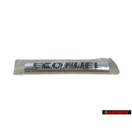 VW Original ECO FUEL Hinten Schriftzug Emblem Logo Chrom - 1S6853675A FXC