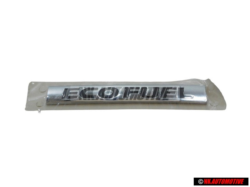 VW Original ECO FUEL Hinten Schriftzug Emblem Logo Chrom - 1S6853675A FXC