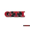 VW Original GTI Vorne Kühlergrill Emblem Schriftzug Rot - 5G0853675AFJZQ