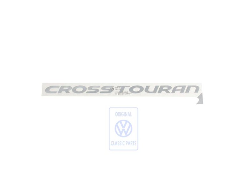 VW Original Dekorfolie Silber - 1T0853423A 1W4