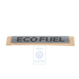 VW Original Schriftzug Chromfarben/Schwarz - 1T0853675AHFXC
