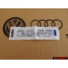 VW Original 2.0 FSI Hinten Schriftzug Emblem Logo Chrom Blau - 1T0853675 HCE