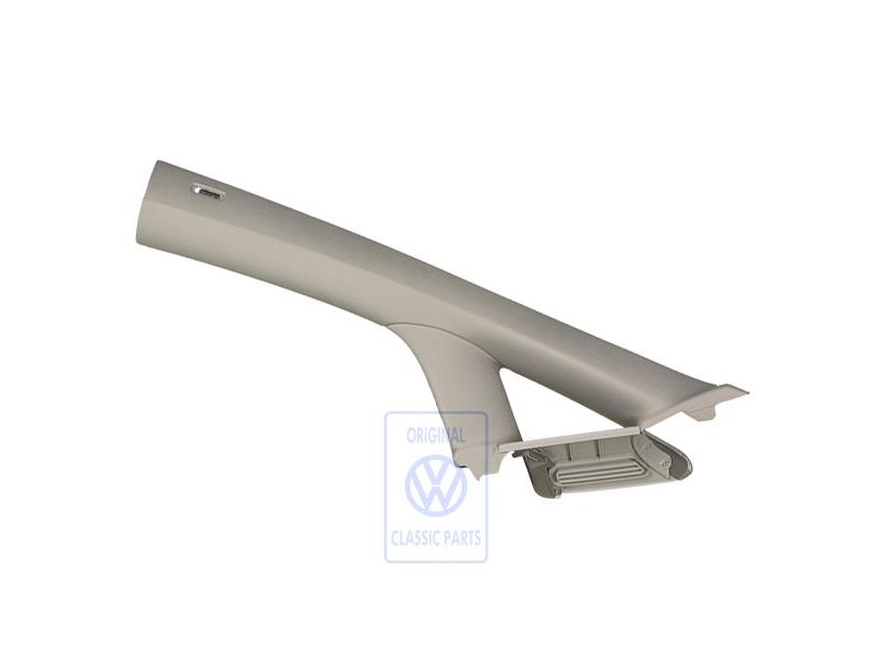 VW Original A-Säulen-Verkleidung Perlgrau - 1T0867233E 6K8