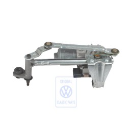 VW Original Scheibenwischeraufnahme Mit Wischermotor - 1T0955023G