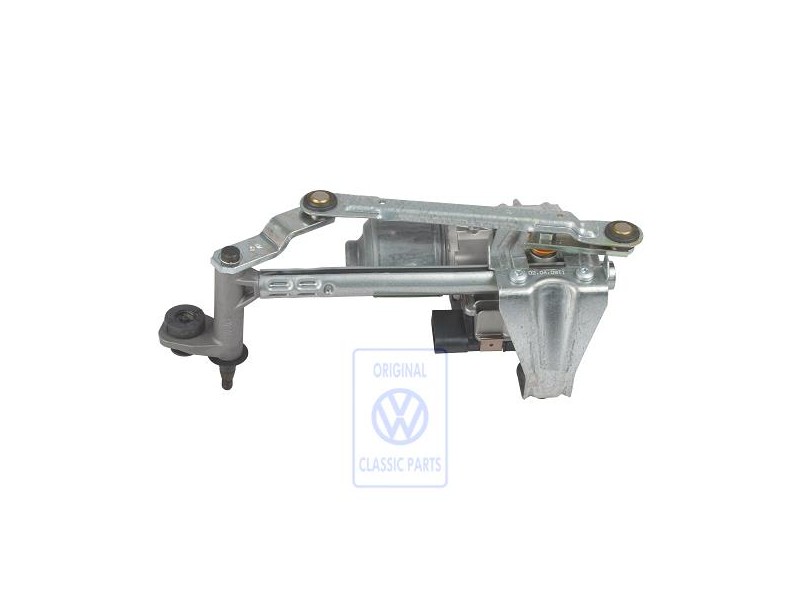 VW Original Scheibenwischeraufnahme Mit Wischermotor - 1T0955023G
